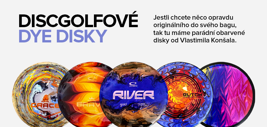 Pořiď si jedinečný, ručně barvený disk od Sky Dye
